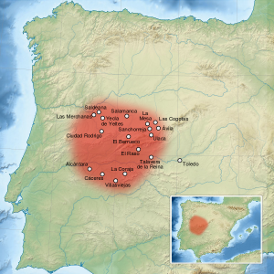 Fuente: Wikipedia: Vetones Wikipedia: Vetones