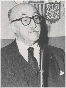 Claudio Sánchez-Albornoz y Menduiña (Madrid, 7 de abril de 1893 – Ávila, 8 de julio de 1984) (Wikipedia) ClaudioSanchezAlbornoz
