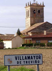 Villamayor de Treviño es una localidad y un municipio1 situados en la provincia de Burgos, Castilla la Vieja, en la comunidad autónoma de Castilla y León (España), comarca de Odra-Pisuerga, partido judicial de Burgos, cabecera del ayuntamiento de su nombre. (Wikipedia) Villamayor_de_Trevino_Burgos2