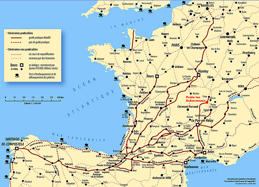 Chemins de Compostelle
